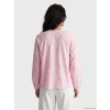 LCW Vision Pembe Nakışlı Oversize %100 Pamuklu Bluz