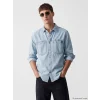 LCW Jeans İndigo Loose Fit Erkek Jean Gömlek