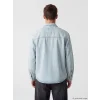 LCW Jeans İndigo Loose Fit Erkek Jean Gömlek