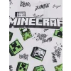 LCW Kids Ekru Minecraft Baskılı Erkek Çocuk Şortlu Pijama Takımı
