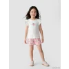 LCW Kids Beyaz Limon Baskılı Kız Çocuk Takım