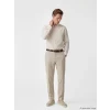SOUTHBLUE Bej Regular Fit Keten Görünümlü Erkek Pantolon