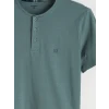 LC WAIKIKI Yeşil Standart Kalıp Erkek Şortlu Pijama Takımı