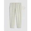 SOUTHBLUE Bej Regular Fit Keten Görünümlü Erkek Pantolon