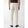 SOUTHBLUE Bej Regular Fit Keten Karışımlı Erkek Pileli Pantolon