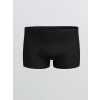LC WAIKIKI Siyah Büyük Beden Standart Kalıp Pamuklu Esnek Erkek Boxer 3lü