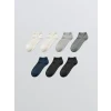 LCW ACCESSORIES Karışık Erkek Bambu Sneaker Çorap 7li