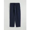 XSIDE Lacivert Loose Fit Erkek Müslin Pantolon