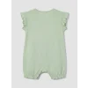LCW baby Yeşil Fırfırlı Baskılı Kız Bebek 2li Tulum