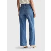 LCWAIKIKI Classic İndigo Taşlı Wideleg Kadın Jean Pantolon