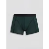 LC WAIKIKI Siyah Regular Fit Pamuklu Esnek Erkek 3lü Boxer