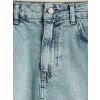 LCW Vision İndigo Regular Fit Mini Jean Etek