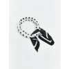 LCW ACCESSORIES Siyah Desenli Kadın Fular