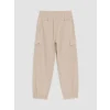 XSIDE Gri Regular Fit Poplin Erkek Jogger Pantolon