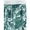 LCW SWIMWEAR Yeşil Kısa Boy Desenli Erkek Deniz Şortu