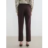 LCW Modest Kahverengi Beli Lastikli Havuç Kesim Kadın Pantolon