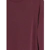 LCW EVERYDAY Mürdüm Soft Touch Oversize Kadın Sweatshirt Tunik