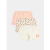 LCW Kids Ekru Kız Çocuk Boxer 3lü