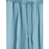 LCW Modest İndigo Beli Lastikli Mom Fit Kadın Jean Pantolon