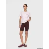 KOOR SPORT Mürdüm Beli Lastikli Kadın Spor Şort Tayt