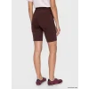 KOOR SPORT Mürdüm Beli Lastikli Kadın Spor Şort Tayt