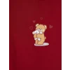 LCW Young Ekru Baskılı Kadın Şortlu Pijama Takımı