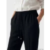 LCW Modest Siyah Beli Lastikli Havuç Kesim Kadın Pantolon