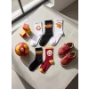 LCW Kids Karışık Galatasaray Desenli Erkek Çocuk Soket Çorap 5li