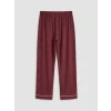 LCW DREAM Bordo Ayı Teddy Baskılı Kadın Pijama Takım