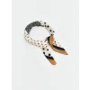 LCW ACCESSORIES Siyah Desenli Kadın Fular