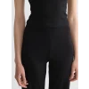 LCWAIKIKI Basic Siyah Beli Lastikli Kadın Kapri