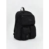 LCW ACCESSORIES Siyah Çok Bölmeli Erkek Sırt Çantası