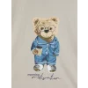 LC WAIKIKI Bej Regular Fit Teddy Baskılı Erkek Pijama Takım