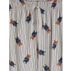 LC WAIKIKI Bej Regular Fit Teddy Baskılı Erkek Pijama Takım