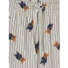 LC WAIKIKI Bej Regular Fit Teddy Baskılı Erkek Pijama Takım