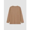 LCW EVERYDAY Kahverengi Çiçekli Oversize Soft Touch Kadın Tunik