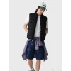 XSIDE Siyah Slim Fit Dik Yaka Erkek Şişme Yelek