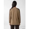 LCW EVERYDAY Kahverengi Dantel Detaylı Soft Touch Kadın Tunik