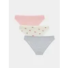 LCW Young Ekru Baskılı Bikini Külot 3lü