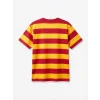 LCW Kids Kırmızı Bisiklet Yaka Galatasaray Baskılı Erkek Çocuk Tişört