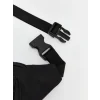 LCW ACCESSORIES Siyah Çift Fermuarlı Erkek Bel Çantası