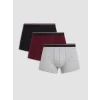 LC WAIKIKI Siyah Standart Kalıp Erkek Boxer 3lü