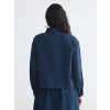 LCW Modest Lacivert Modal Karışımlı Kadın Gömlek