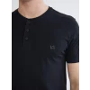 LC WAIKIKI Siyah Standart Kalıp Erkek Şortlu Pijama Takımı