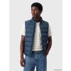 XSIDE Lacivert Slim Fit Dik Yaka Erkek Şişme Yelek