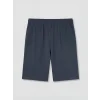 LC WAIKIKI Antrasit Regular Fit Erkek Şortlu Pijama Takımı