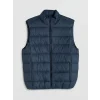 XSIDE Lacivert Slim Fit Dik Yaka Erkek Şişme Yelek