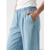 LCW Jeans İndigo Yüksek Bel Wideleg Fit Kadın Jean Pantolon