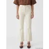 LCW Jeans Ekru Crop Flare Kadın Jean Pantolon