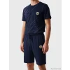 LC WAIKIKI Lacivert Fenerbahçe Baskılı Erkek Şortlu Pijama Takımı
